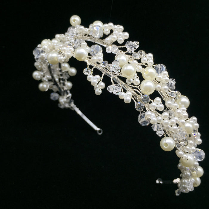 Victoria Wedding Bridal Head Piece, Hair Accessories RE768 - No Limits by Nicole Lee