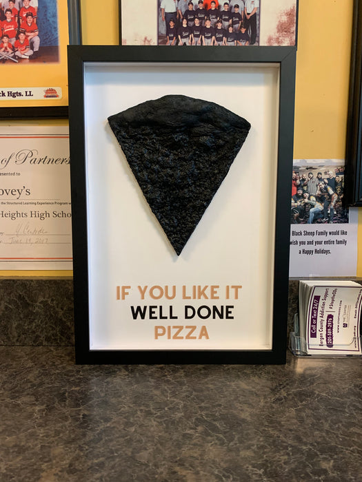 slice Pizza frame picture framed pizza gift