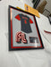 Lacrosse college Senior Award Night Gift Idea - Jersey Print Frame - Modern Memory Design Picture frames - New Jersey Frame shop custom framing